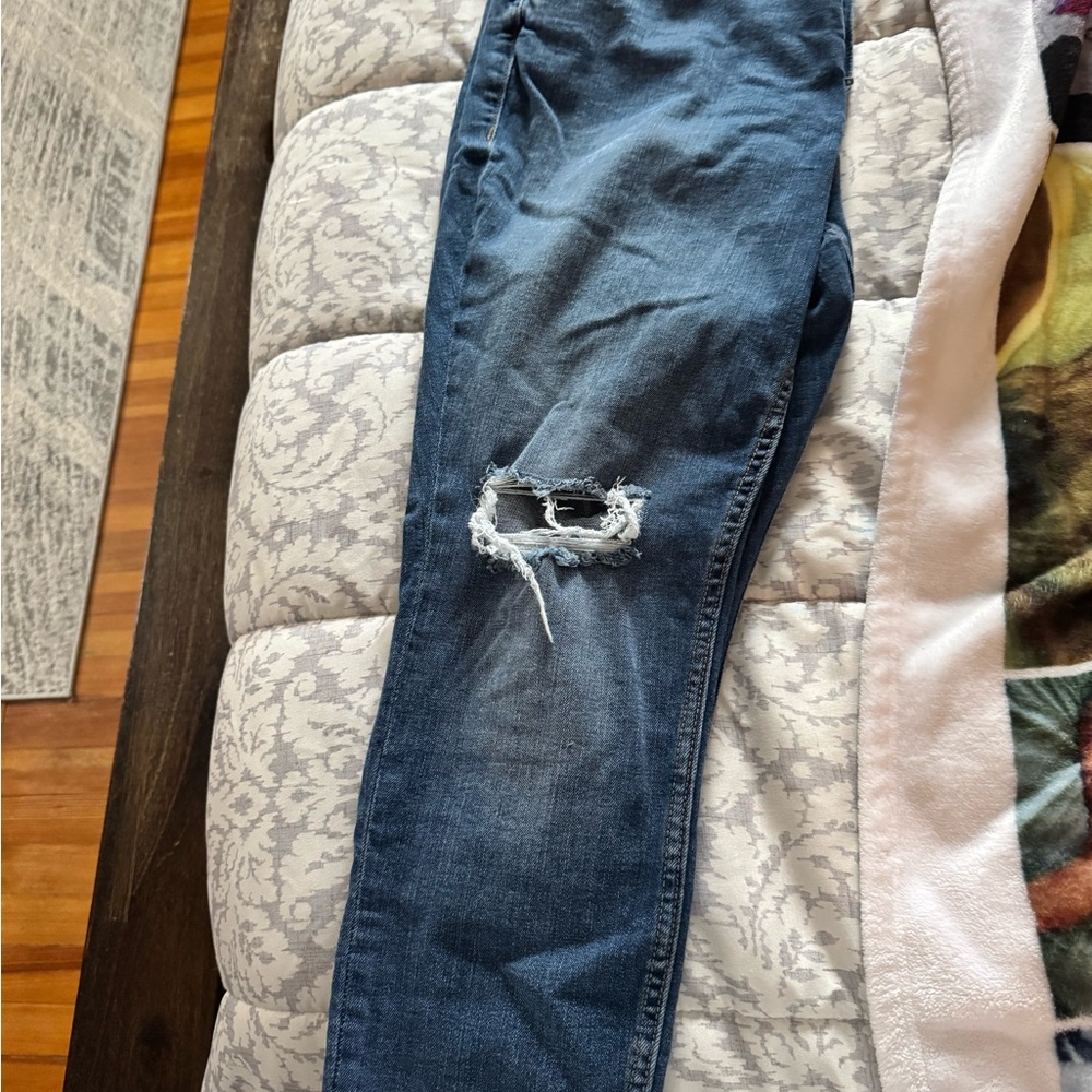 Old Navy womens Dark Blue Skinny Jeans